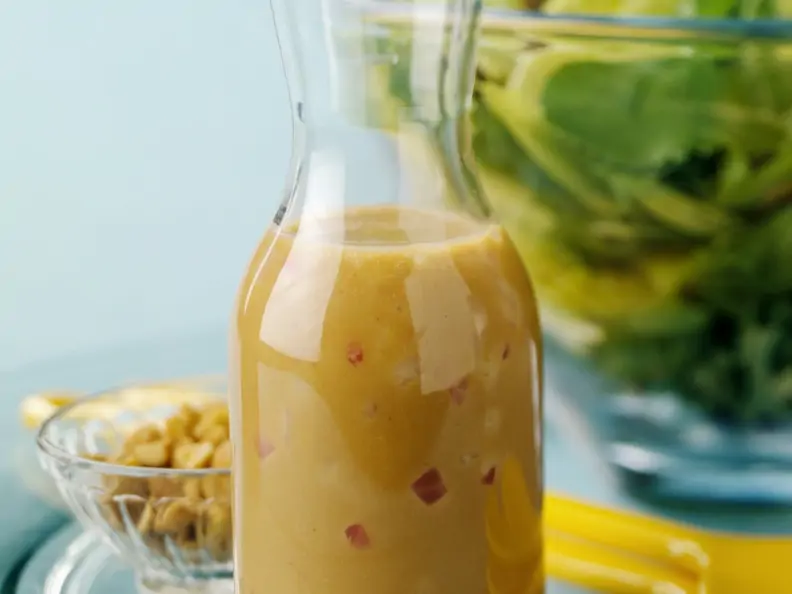 Erdnussvinaigrette