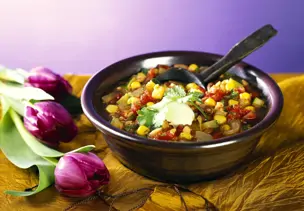 Chili sin Carne mit Sojabohnen