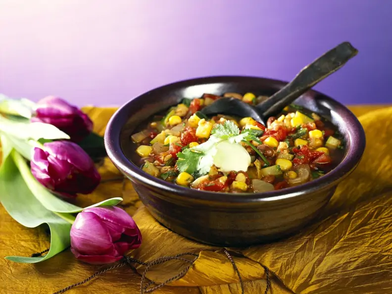 Chili sin Carne mit Sojabohnen