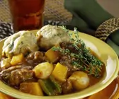 Rindfleischragout mit Semmelknödel