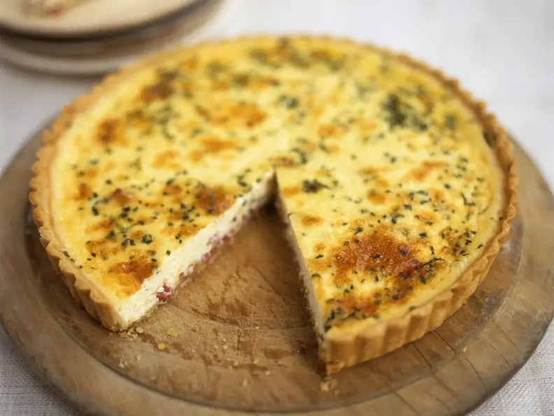 Käse-Speck-Quiche