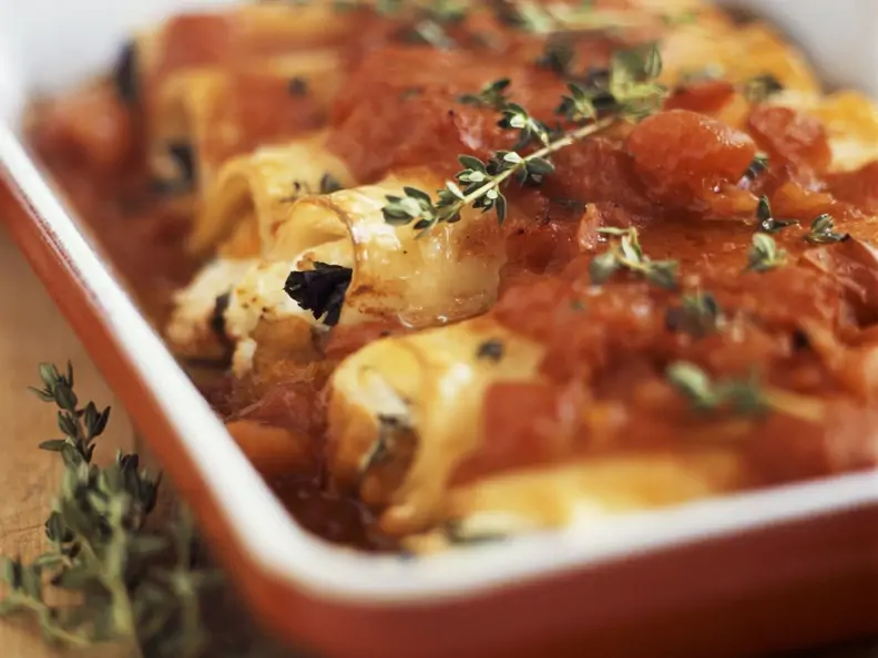 Cannelloni mit Tomatensugo