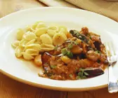 Kalbsragout mit Orecchiette