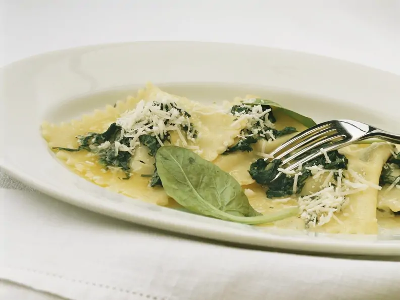 Ravioli mit Ricottafüllung