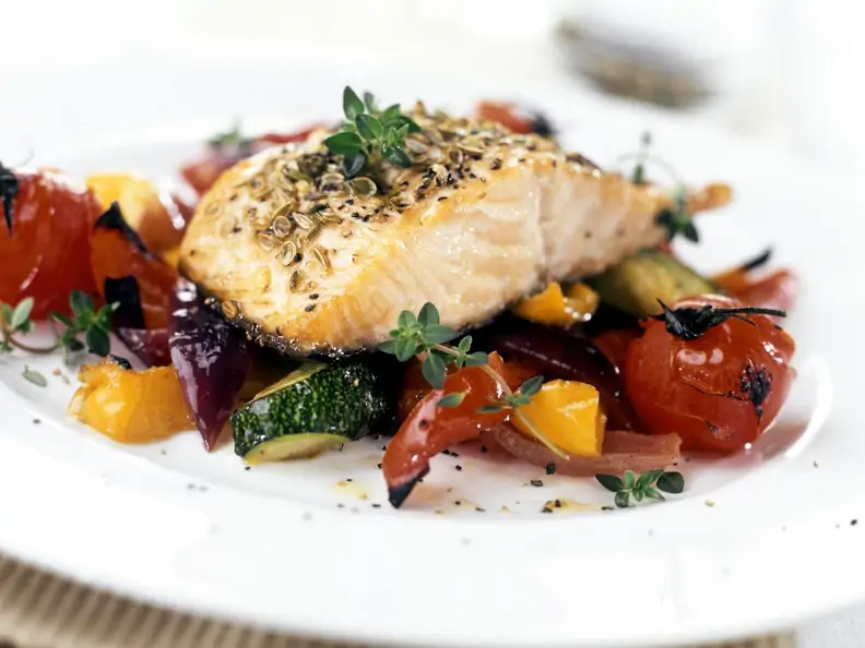 Lachs mit Fenchelsaat