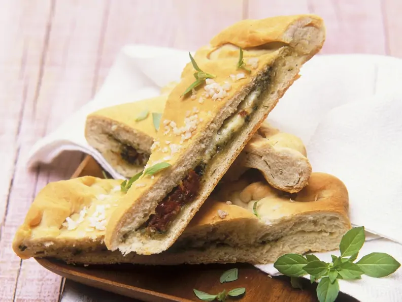 Foccacia mit Füllung