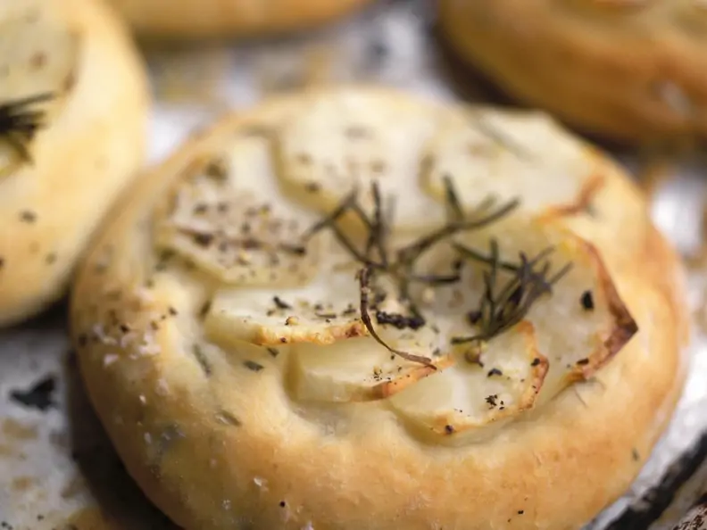 Würzige Kartoffelbrötchen