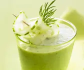 Buttermilch mit Gurke