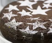Schokoladenkuchen zu Weihnachten