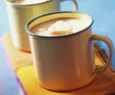 Heiße Schokolade mit Rum