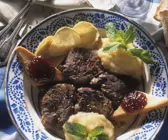 Rinderfilet mit Kartoffelpüree