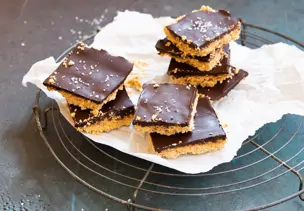 No Bake Peanut Butter Bars 