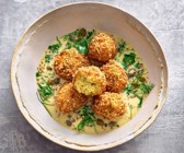 Kohlrabi-Kartoffel-Bällchen