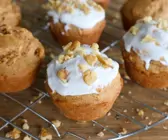 Vegane Carrot-Cake-Muffins