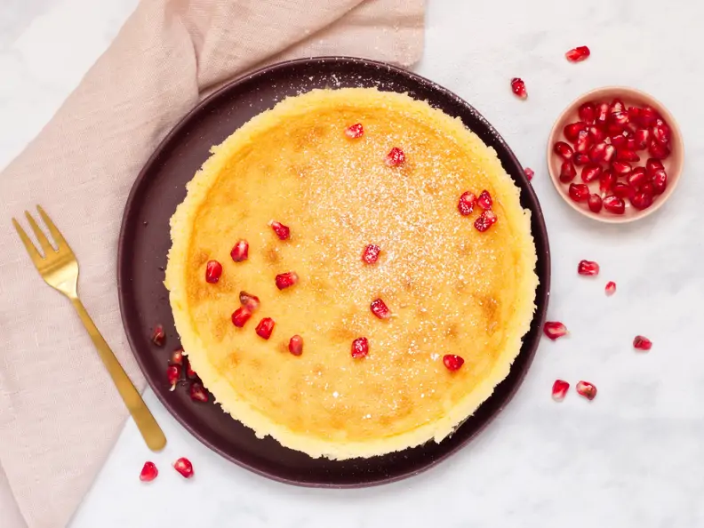 Japanischer Käsekuchen mit nur 3 Zutaten