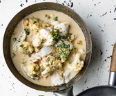 Blumenkohlcurry mit Zander