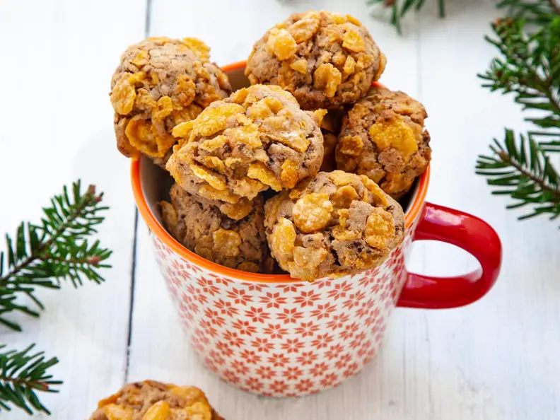 Crispy Cornflakes Cookies