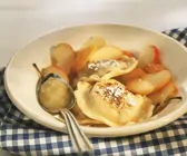 Süße Ravioli mit Apfel