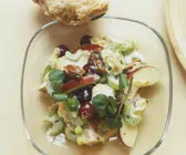 Nudel-Sellerie-Salat mit Apfel