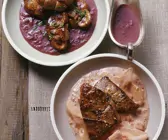 Kalbsleber mit Apfelsauce