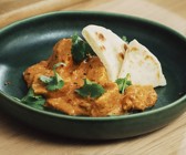 Butter Chicken mit Naan-Brot