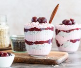Cherry-Chia-Overnight-Oats