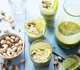 Grüner Pistazien-Smoothie