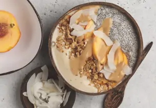 Chia-Pudding mit ACTIVIA Fruchtjoghurt