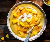 Mango-Joghurt-Grießbrei