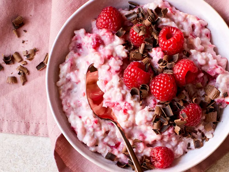Milchreis mit Mandelmilch