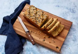 Kerniges Eiweißbrot