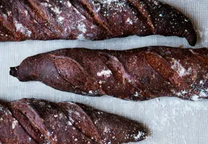 Dunkle Baguettes
