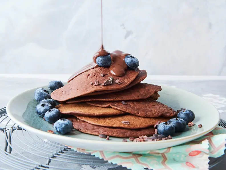 Buchweizen-Schoko-Pancakes