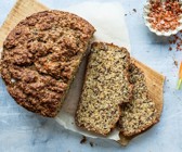 Pikantes Möhren-Eiweiß-Brot