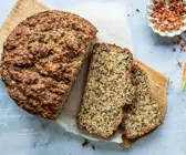 Pikantes Möhren-Eiweiß-Brot