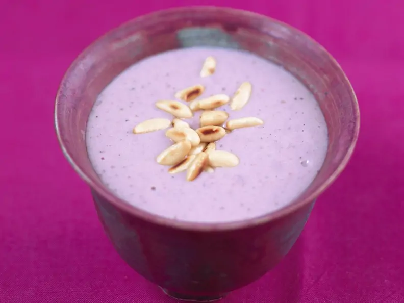 Tofu-Erdbeer-Pudding