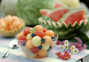 Melonensalat