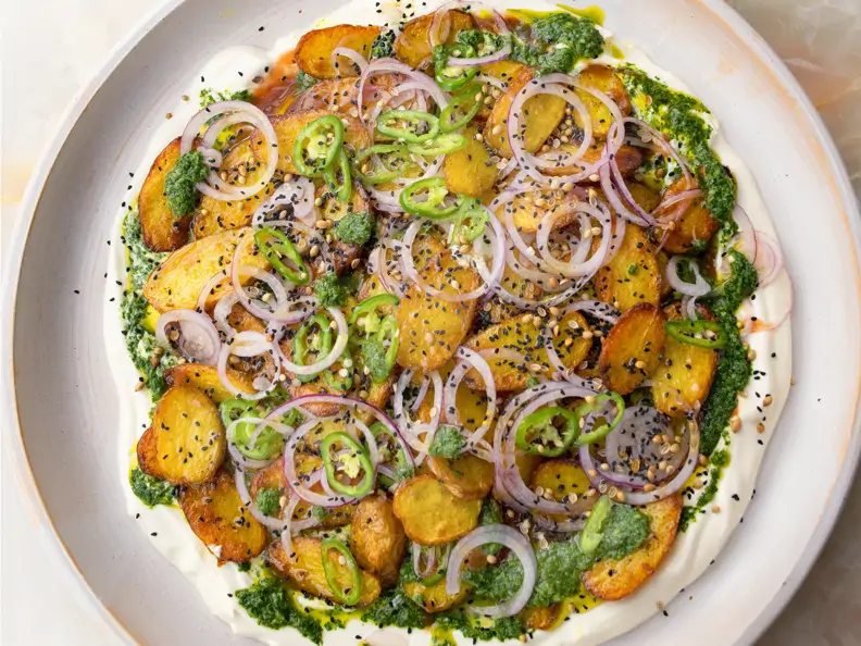 Chaat-masala-Kartoffeln