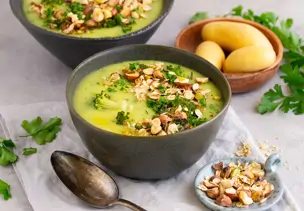 Kräuter-Kartoffel-Suppe