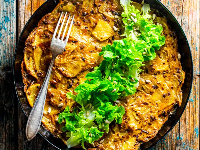 Saftiger Kartoffelauflauf