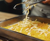 Einfaches Kartoffelgratin mit Cheddar