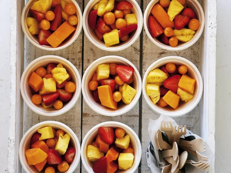 Sommerlicher Obstsalat