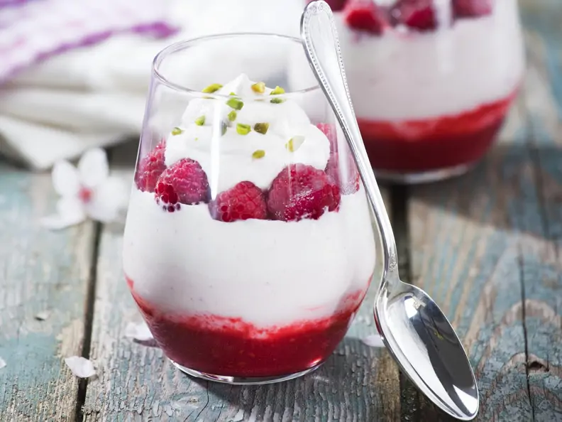 Himbeer-Dessert