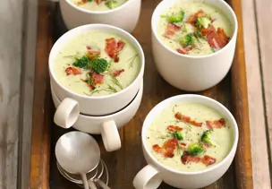 Brokkoli-Sellerie-Suppe