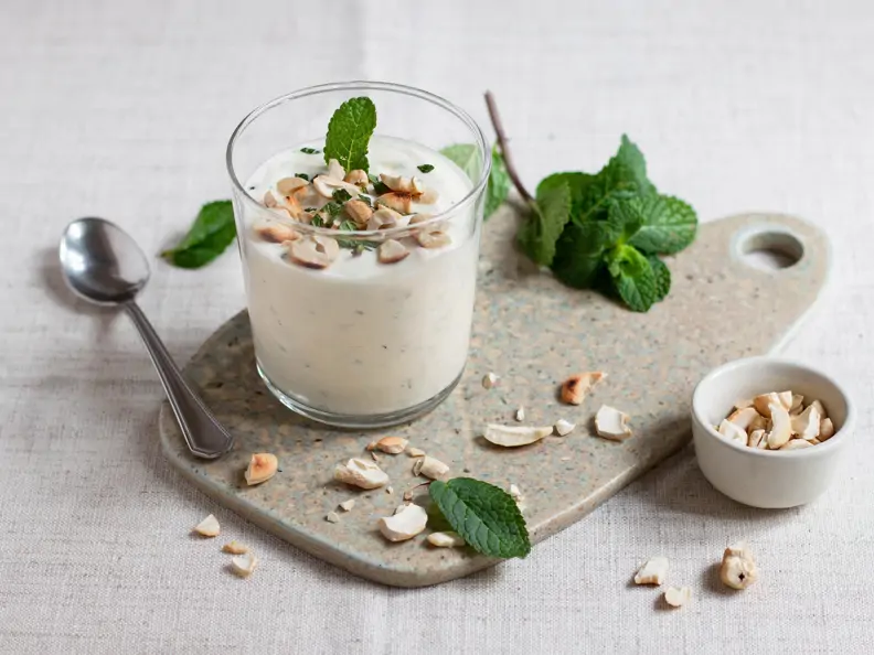 Limetten-Minz-Creme
