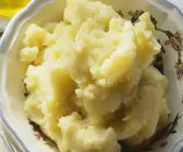 Kartoffelpüree mit Crème fraîche