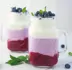 Schicht-Smoothie mit Heidelbeere