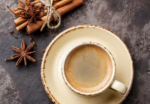 Wärmender Gewürzkaffee