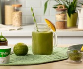 Mango-Matcha-Smoothie mit ACTIVIA Natur