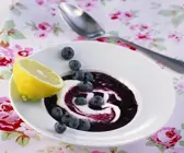 Blaubeer-Kaltschale